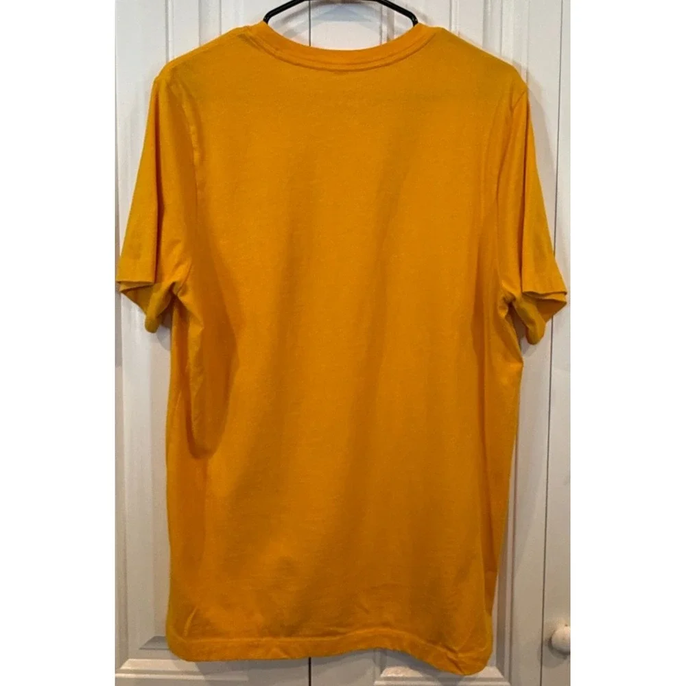 Jordan Jumpman Men's Yellow Gold T Shirt Short Sleeve Crew Neck Basketball